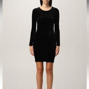 Armani Exhcnage velvet dress MEDIUM